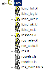 ROS-Industrial Karel and TPE programs in the Files section of the Cell Browser