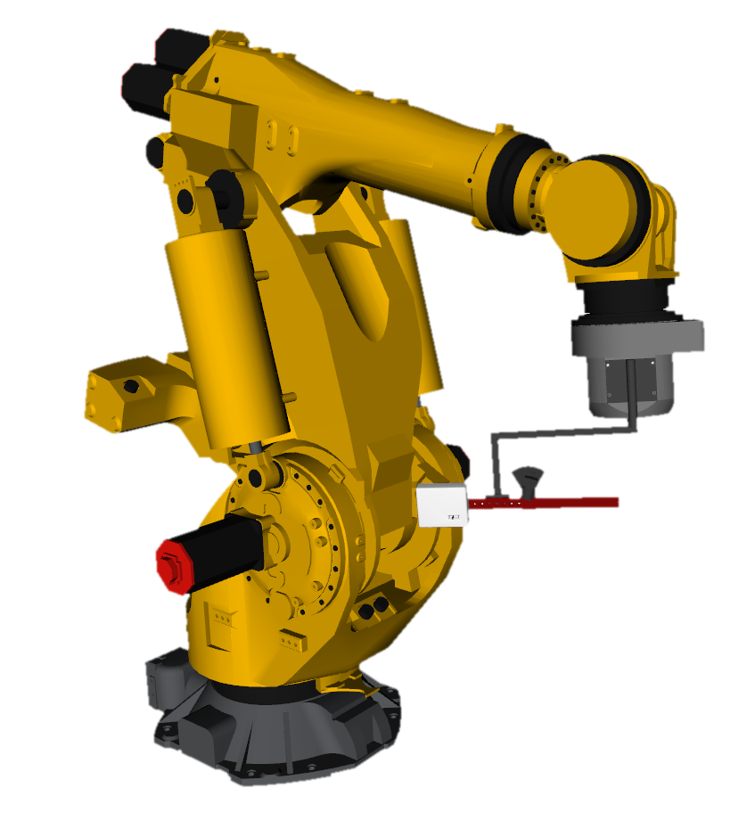 Fanuc M-900iB/700 with vision end effector