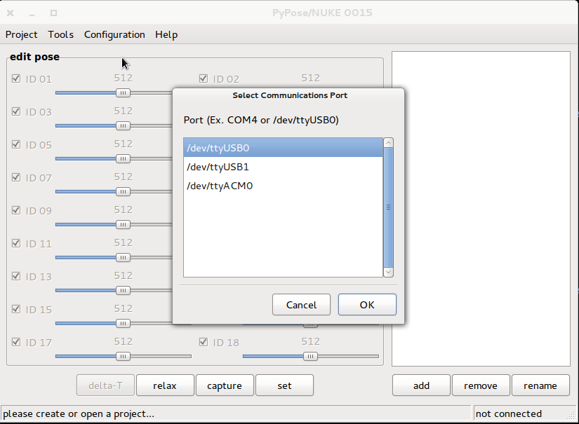 pypose-port-selection.png